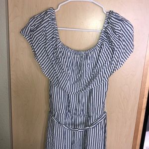 maurices maxi off the shoulder dress
